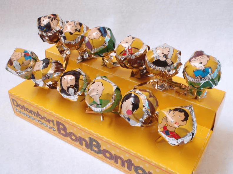 【日本直效郵件】日本MINAMOALLEY 道頓煩惱bonbontown 棒棒巧克力 12個 送禮裝