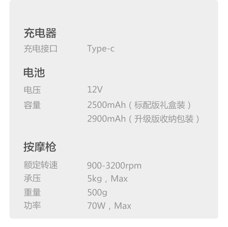 【李佳琦推薦】鳳梨君Booster肌肉放鬆MINI筋膜槍頸按摩機健身器電動靜音肌膜槍黑色 1台入