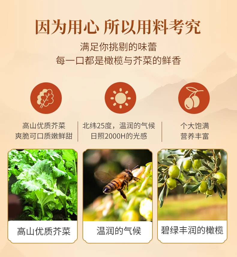 蓬盛 香港橄榄菜 30克*5包 一餐一袋不浪费 30年坚守初心