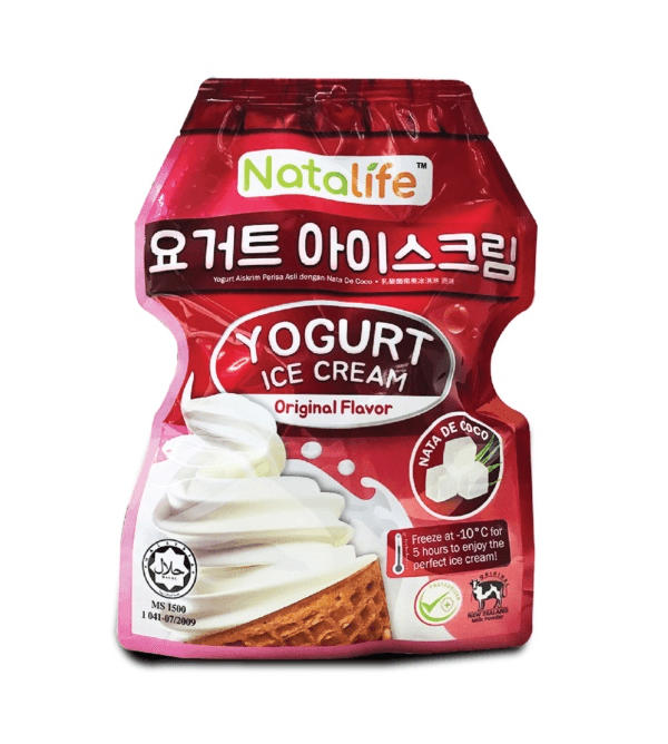【马来西亚直邮】马来西亚 NATALIFE 酸奶冰激凌原味 5个入