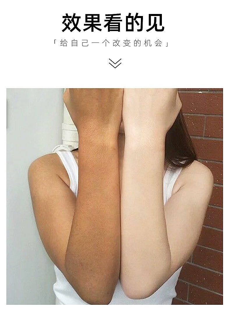 【中国直邮】唯尚美 防晒霜 兰皙冰肌美白隔离防晒乳 30g