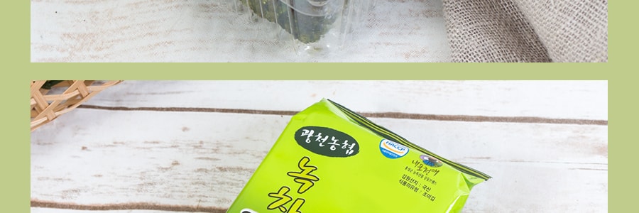韩国农业协会 绿茶海苔 12包入 48g