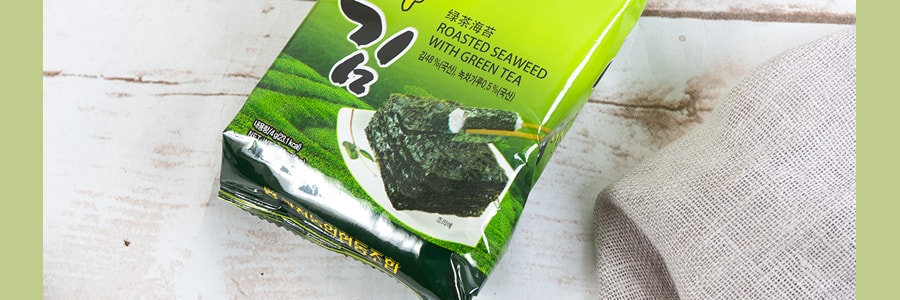 韓國農業協會 綠茶海苔 12包入 48g