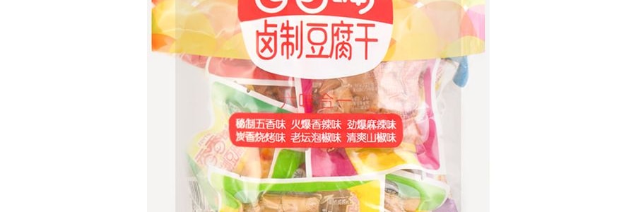 香香嘴 鹵制豆腐乾 四味合一 超值分享裝 350g