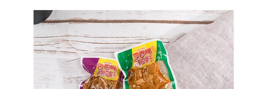 香香嘴 鹵制豆腐乾 四味合一 超值分享裝 350g