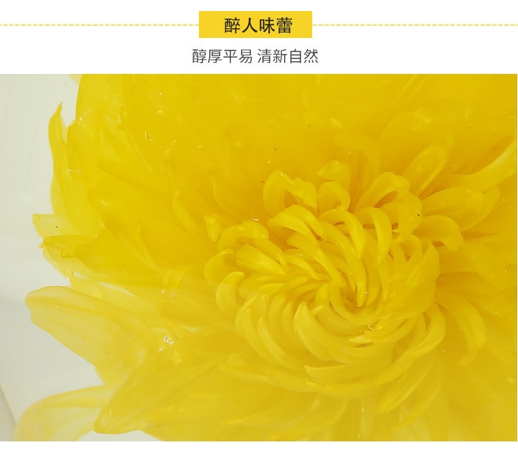 采悠山庄 黄山金丝皇菊罐装 大朵菊花茶 20g【降火祛燥 清肝明目】