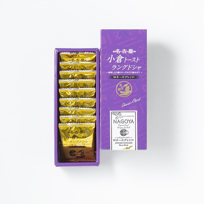 【日本直邮】日本名古屋特产 小仓吐司奶酪巧克力红豆夹心饼干 9枚