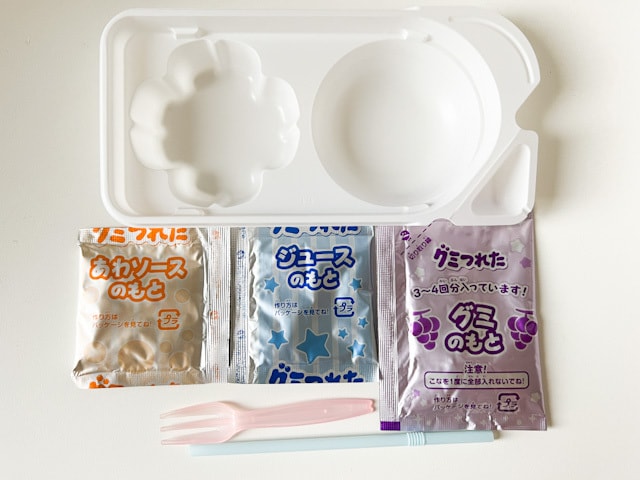 【日本直郵】KRACIE肌美精 兒童食玩 釣魚糖凍 葡萄口味 19g