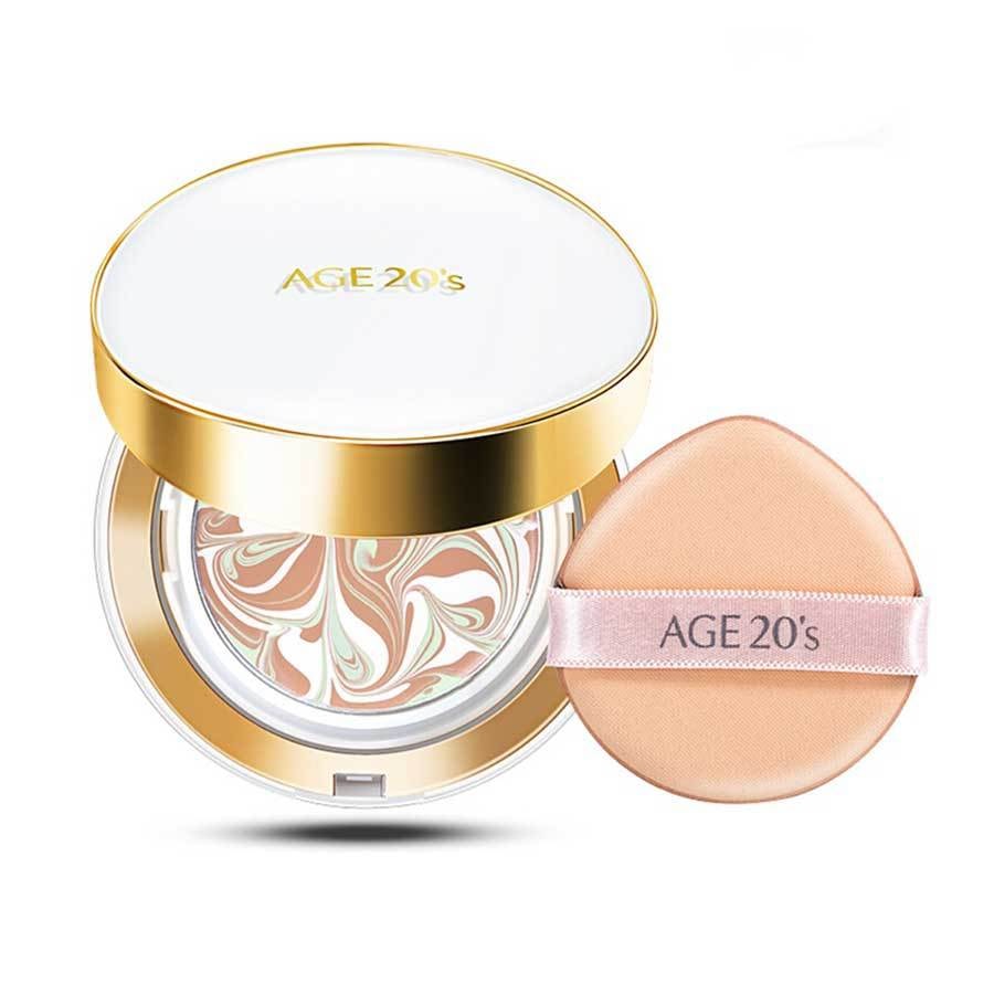 韓國 Age 20 愛敬持久氣墊(SPF 50+ PA+++)0.49 盎司 23 中米色 (帶替換裝)