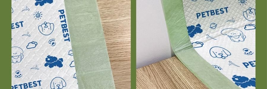 KIKOPALS Petbest系列 宠物厚实尿垫 带背胶可粘贴 宠物尿布 50p 45*60cm
