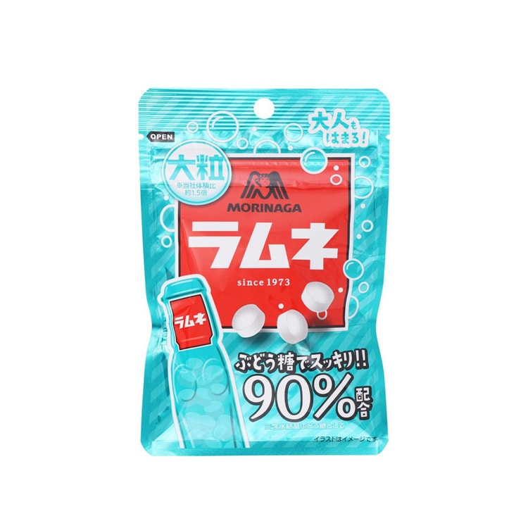 【日本直邮】MORINAGA森永 弹珠汽水糖 大粒 41g