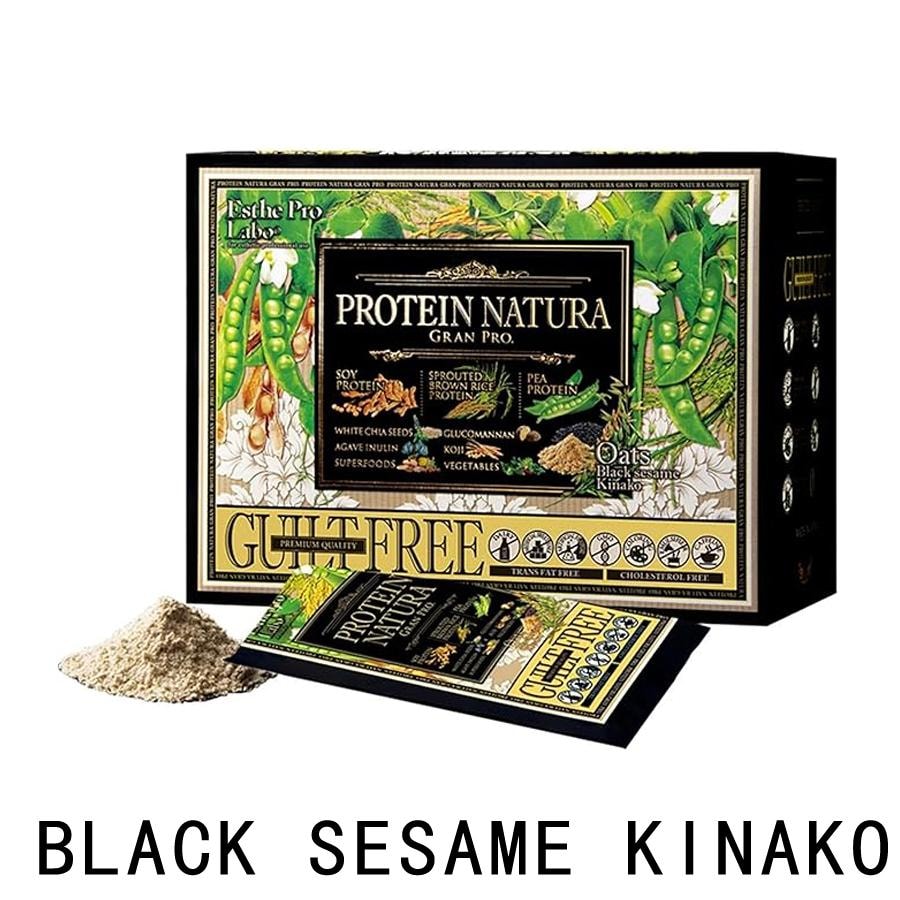 【日本直郵】 日本 Esthe Pro Labo 高端健康內服明星產品 植物蛋白粉 黃豆粉黑芝麻口味 20袋入 586g