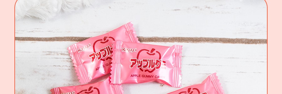 日本春日井 水果QQ软糖 苹果味 107g
