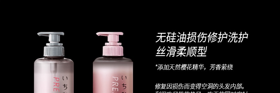日本KRACIE嘉娜寶 ICHIKAMI 無矽油損傷修護護髮素 絲滑柔順型 480g COSME大賞