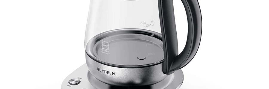 BUYDEEM Tea Maker K2423 1.5L Obsidian Black 