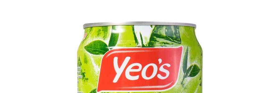 新加坡YEO'S楊協成 無添加冰爽茉莉綠茶 罐裝 300ml