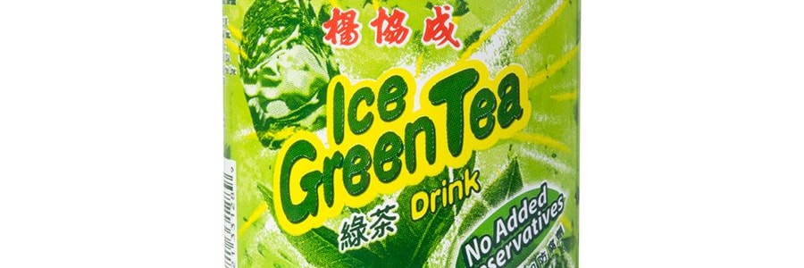 新加坡YEO'S楊協成 無添加冰爽茉莉綠茶 罐裝 300ml