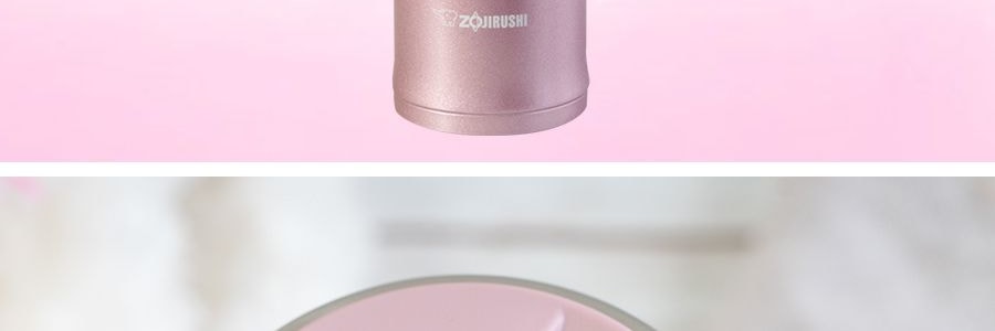 日本ZOJIRUSHI像印 不鏽鋼保溫瓶保溫杯 真空保冷 #粉紅 480ml SM-JHE48-PR