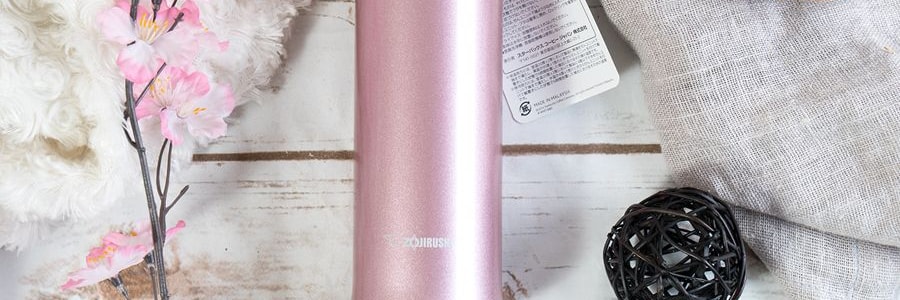 日本ZOJIRUSHI像印 不鏽鋼保溫瓶保溫杯 真空保冷 #粉紅 480ml SM-JHE48-PR