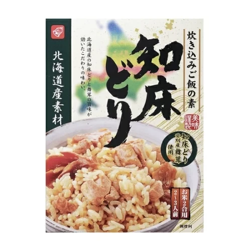 【日本直邮】 北海道 ベル食品  鸡肉蘑菇什锦饭 煮饭料 173g X1盒 地道日本味道
