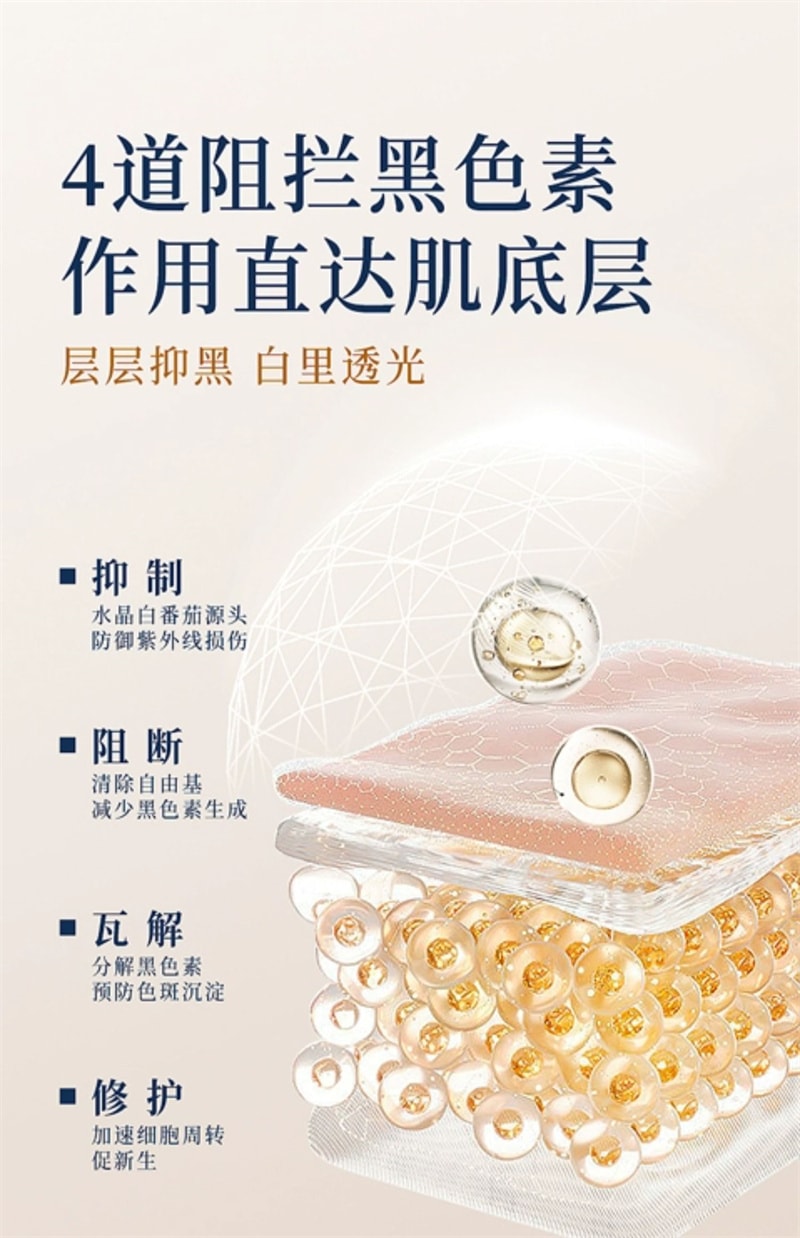 【中國直郵】維特健靈 日夜美白丸60粒/盒 水晶白番茄維C全身水潤亮白內服去黃