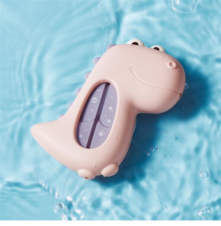 【中國直郵】嫚熙 水溫計嬰兒洗澡測水溫表新生兒童寶寶測量計家用洗澡溫度計 落櫻繽紛