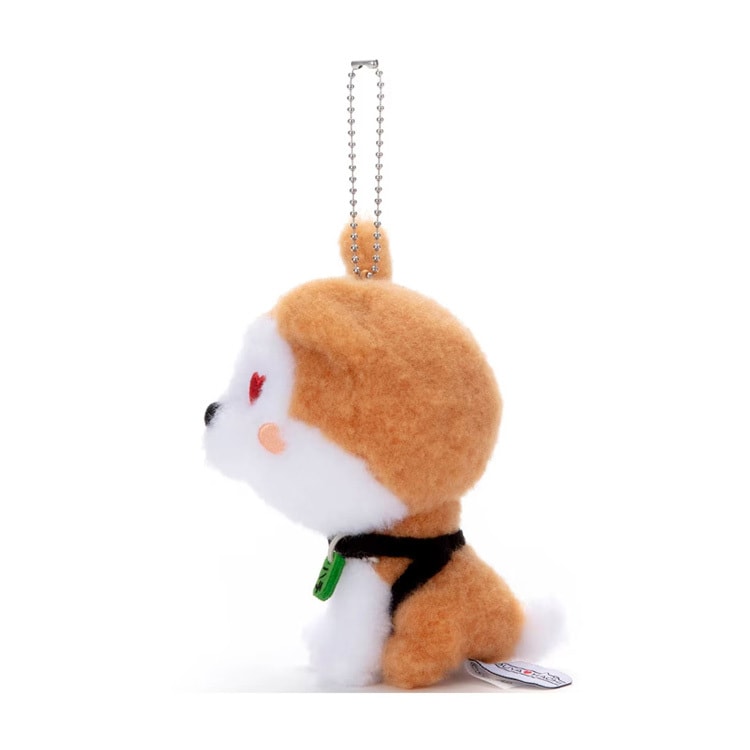 【日本直郵】SHIBUYA HACHI澀谷忠犬八公秋田犬毛絨掛件 心心眼