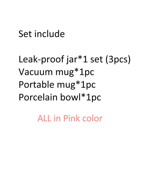 kitchenware & giftware set pink 1 set