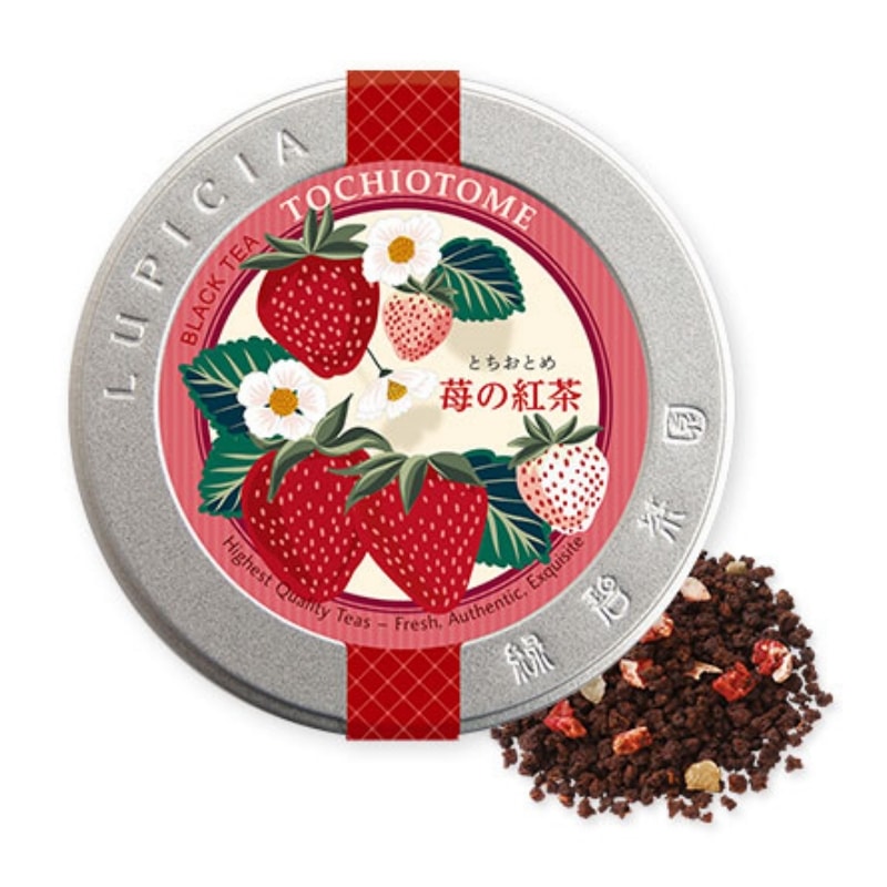 【日本直郵】日本LUPICIA綠碧茶園 期限限定 草莓紅茶 50g
