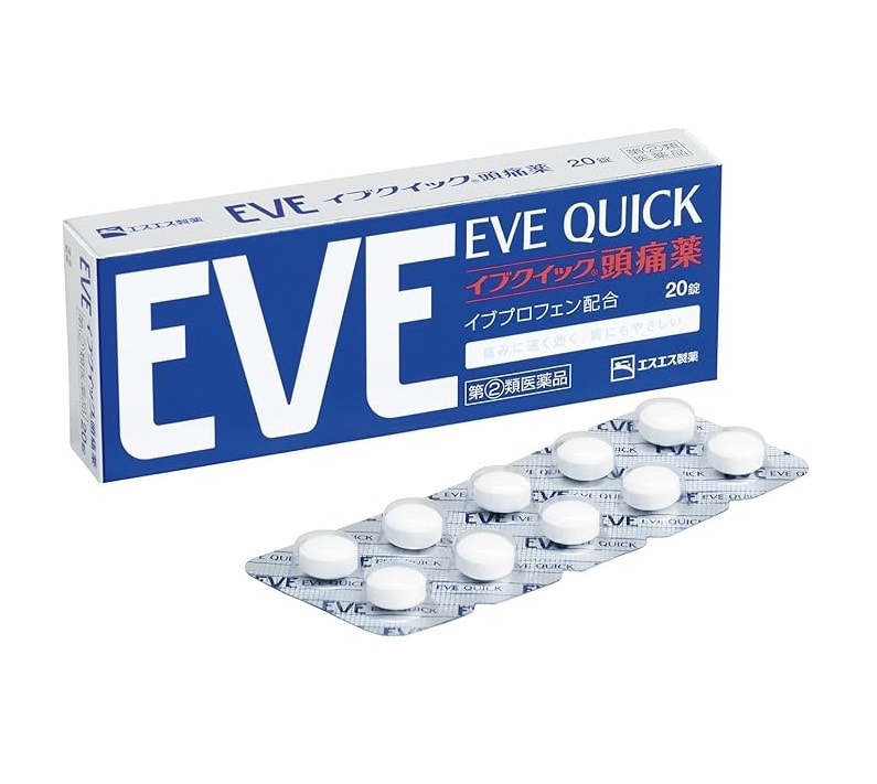 【日本直效郵件】日本SS PHARMACEUTICAL 白兔製藥 EVE止痛片系列 加強版 20錠裝