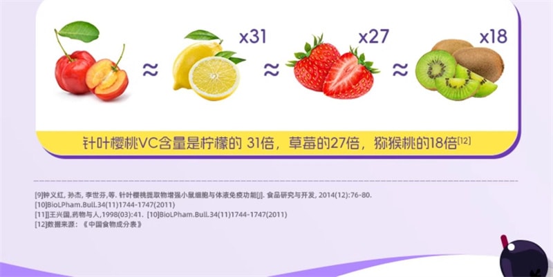 【中国直邮】Youthit优思益 接骨木莓成人免疫维生素VC饮14袋/盒提高免疫力浆果