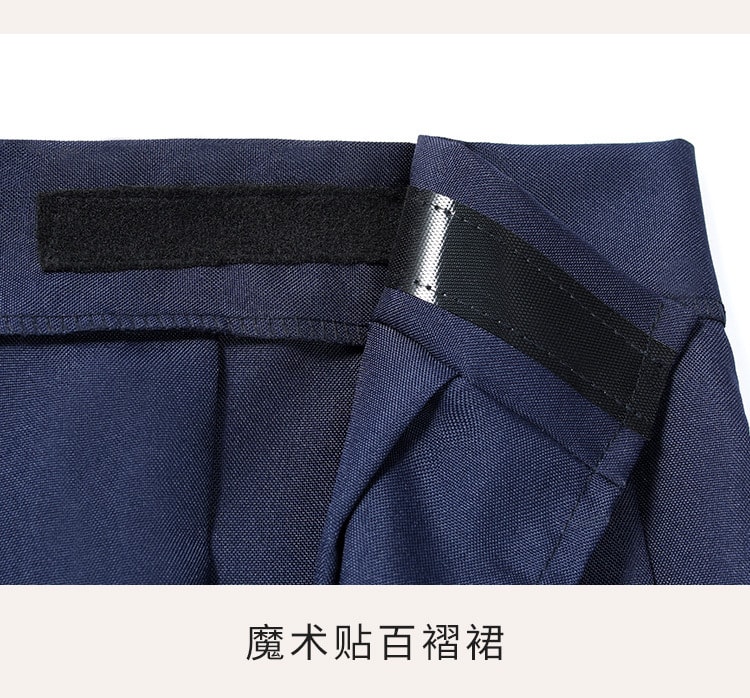 【中國直郵】霏慕 情趣內衣 可愛校園制服套裝 均碼 藍白款 調情用品