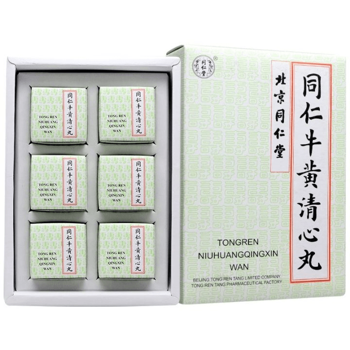 未開封☆北京 同仁堂☆同仁牛黄清心丸 3g×10個入り☆元箱付未開封 北京同仁堂牛黄清心丸3克*10丸/盒– 陆安东参茸行