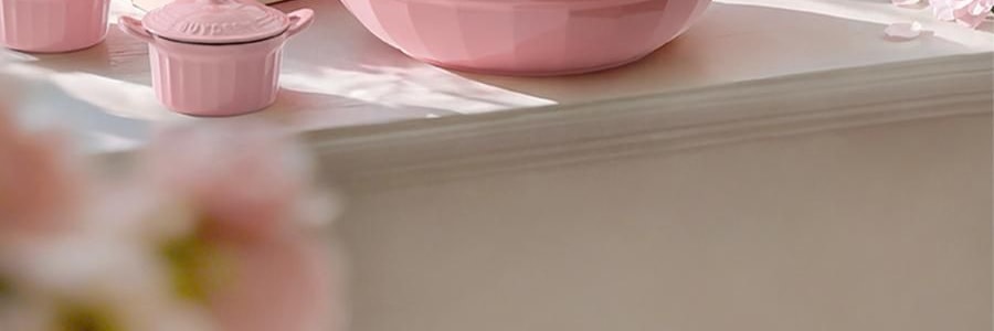 BUYDEEM北鼎 不沾平底煎鍋 家用少油煙易清洗 26cm 桃夭粉 PL42/A1