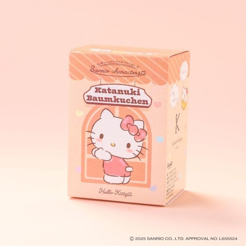 【日本直邮】 日本 KATANUKIYA 人气伴手礼 Hellokitty立体年轮蛋糕 原味 单个装