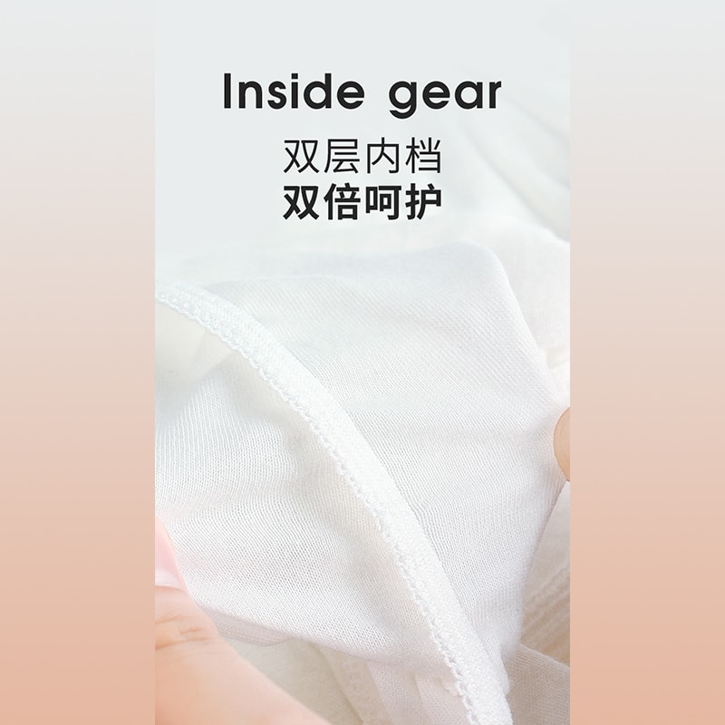 中國 潔麗雅 一次性日拋女裝內褲 L碼 5/包 100% 全棉 獨立包裝