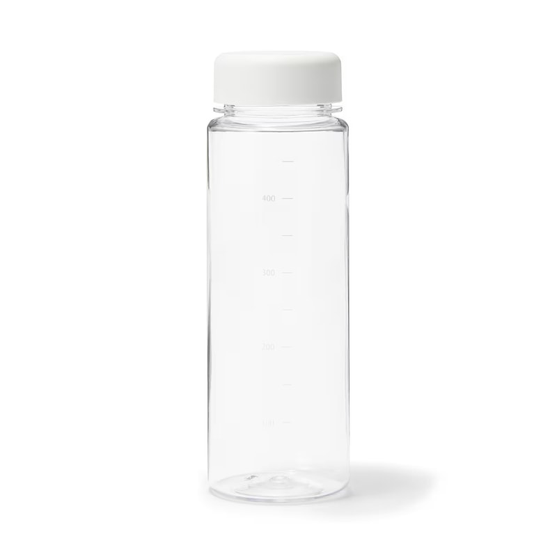 【日本直邮】MUJI无印良品 白色饮料瓶 约500ml