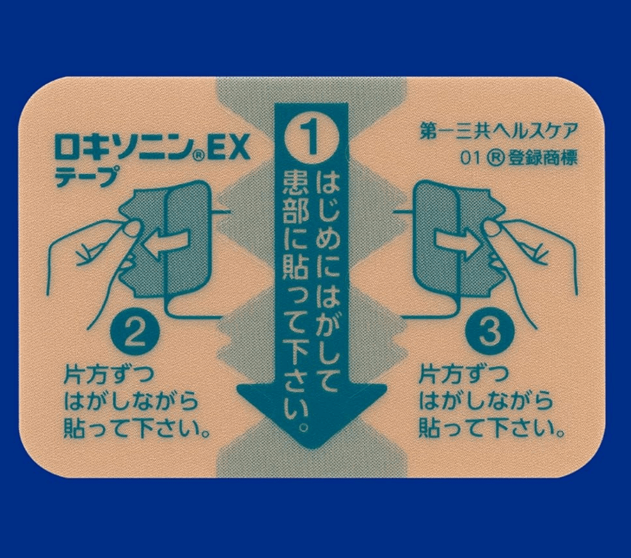 【日本直邮】第一三共乐松LOXONIN膏药贴常规款腰酸背痛肩颈疼剧烈疼痛加强型14枚