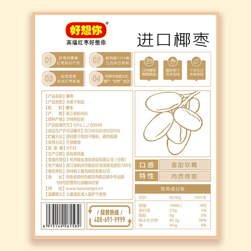 Saudi Arabia Date Palm 105g