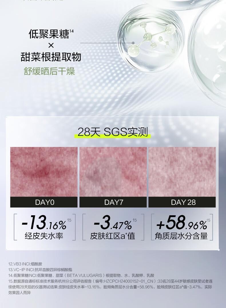 【中國直郵】 珀萊雅 超膜銀管沁柔防曬 SPF50+ PA+++ 戶外通勤 敏感肌防曬乳 50ml