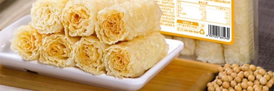 時樸黃金豆捲 腐皮捲 炸腐竹105g【火鍋麻辣燙螺螄粉食材】