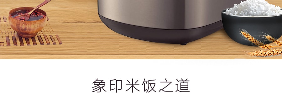 象印全自动多功能安全智能保温电饭锅(5.5杯生米容量Ns-Tsc10Xj 不锈钢 