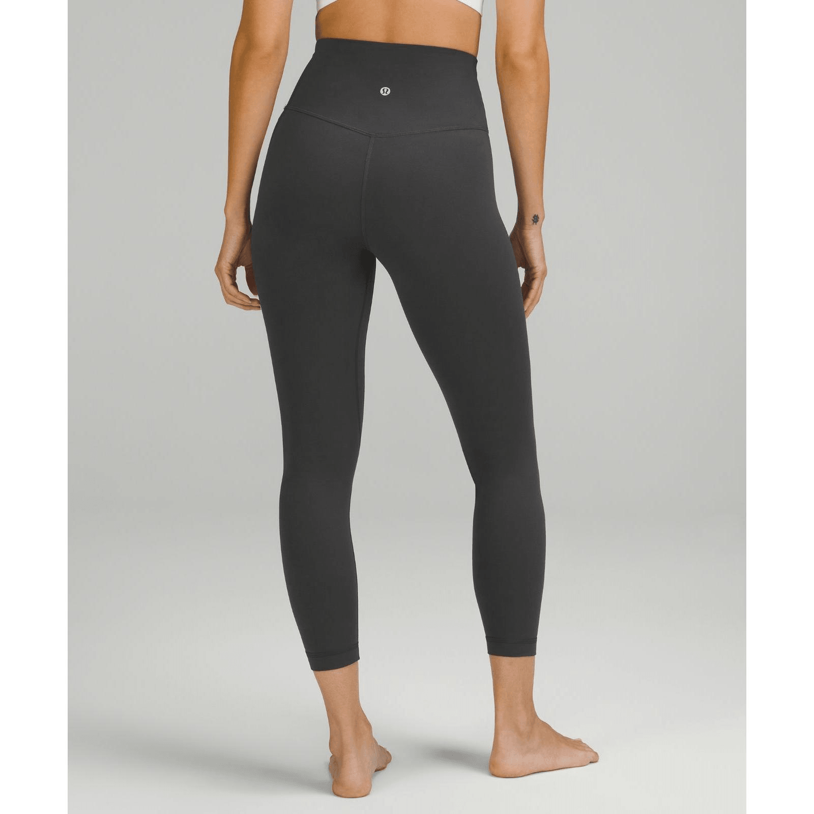 LULULEMON||Align女士運動高腰緊身褲24"裸感瑜珈亞洲版型||Graphite Grey XL LW5CRDA