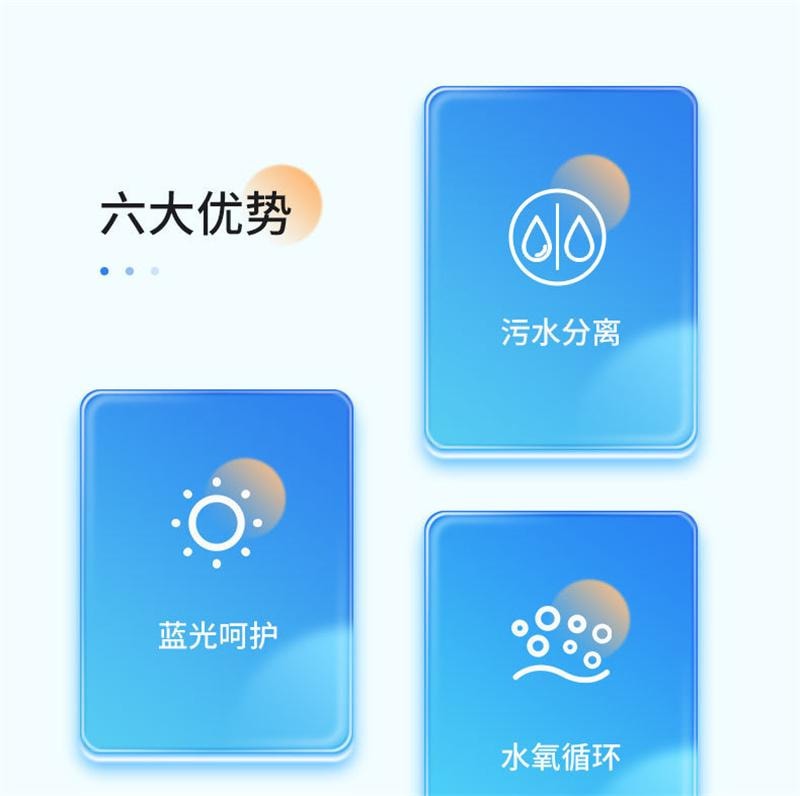 【中国直邮】 康佳 小气泡美容仪器脸部吸黑头导出仪去粉刺 挡吸力+6个吸头+1气泡水 升级白 1个