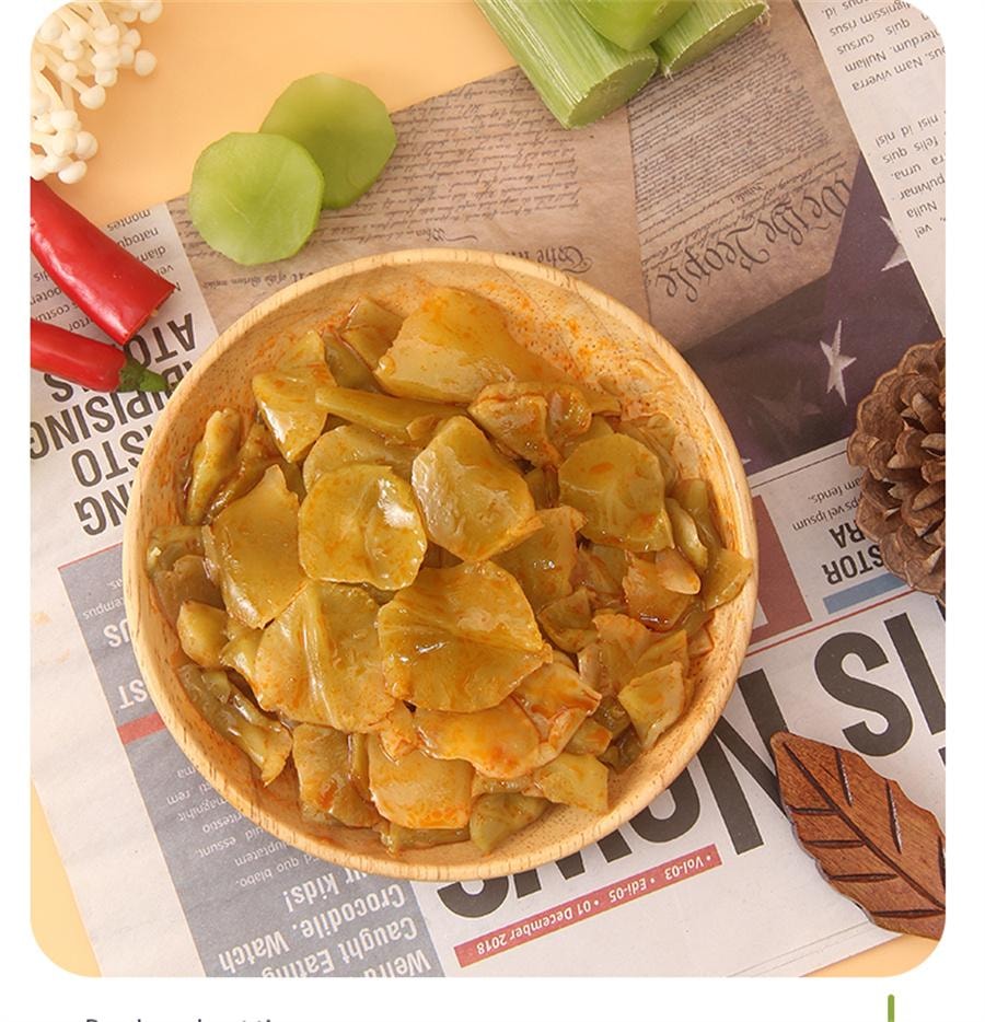【中国直邮】 超友味 笋尖泡椒味 即食脆笋零食142g/袋