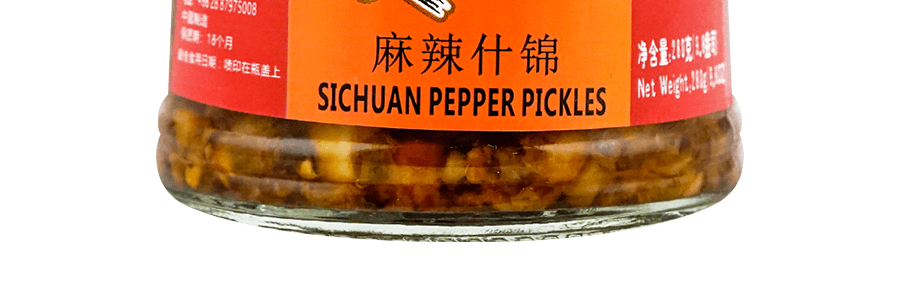 四川高福記 飯掃光 麻辣什錦下餐點 拌麵榨菜 280g
