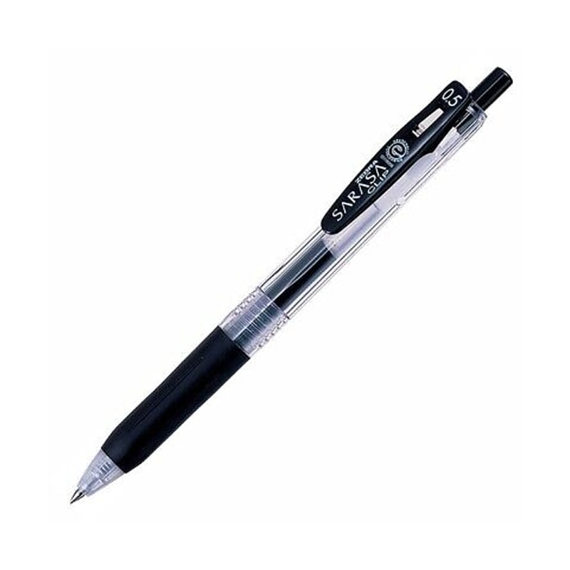 【日本直邮】ZEBRA斑马 水性笔黑色0.5mm  P-JJ15-BK 1支