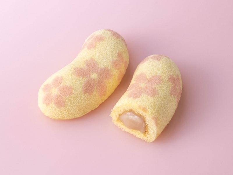 【日本直郵】日本人氣網紅名果 東京香蕉 TOKYO BANANA 櫻花限定蛋糕 4枚裝
