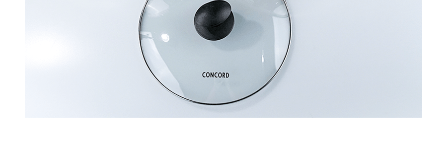 Concord 10 Stainless Steel 3 Tier Steamer Steaming Pot Cookware 24 cm (Induction compatible)