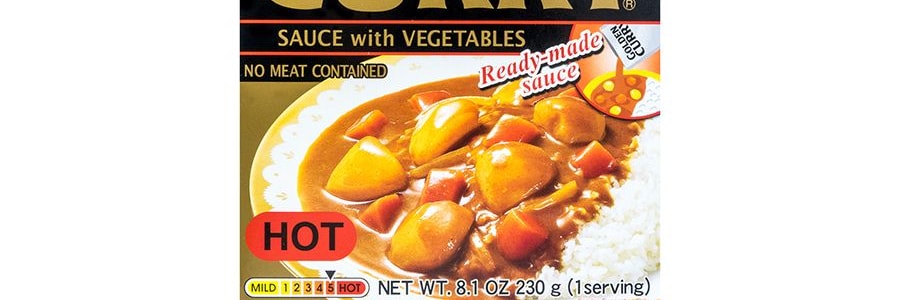 日本S&B 金牌微波即食咖哩 特辣 230g